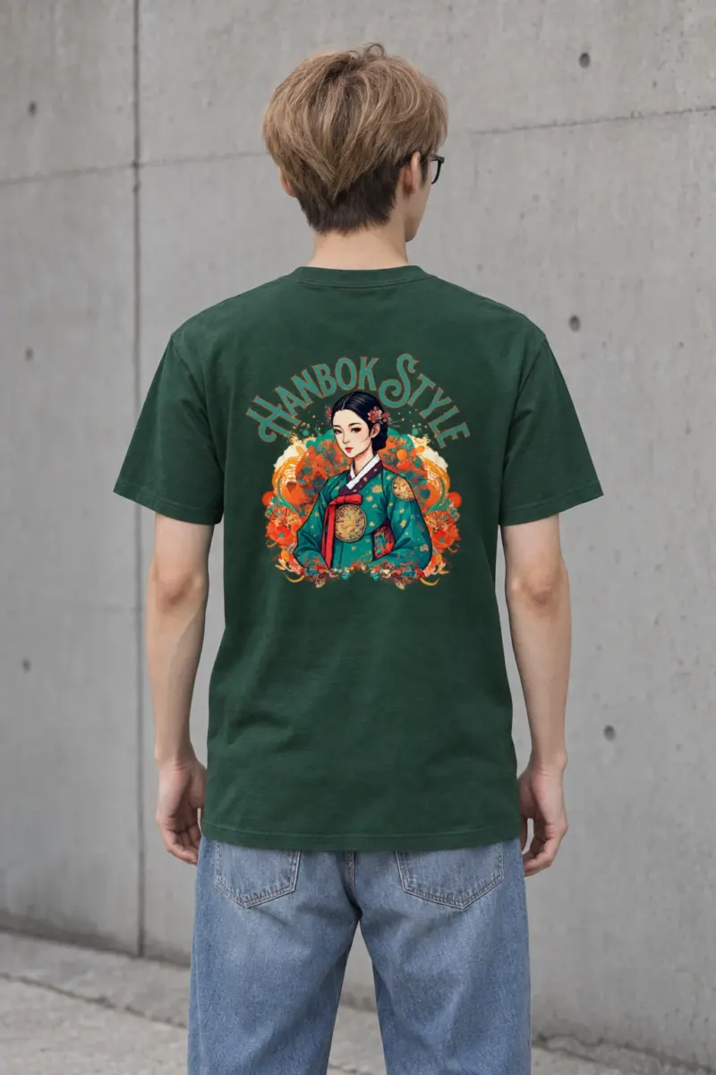 "Wildflower Heritage Muse" Heavyweight Unisex Crewneck T-shirt