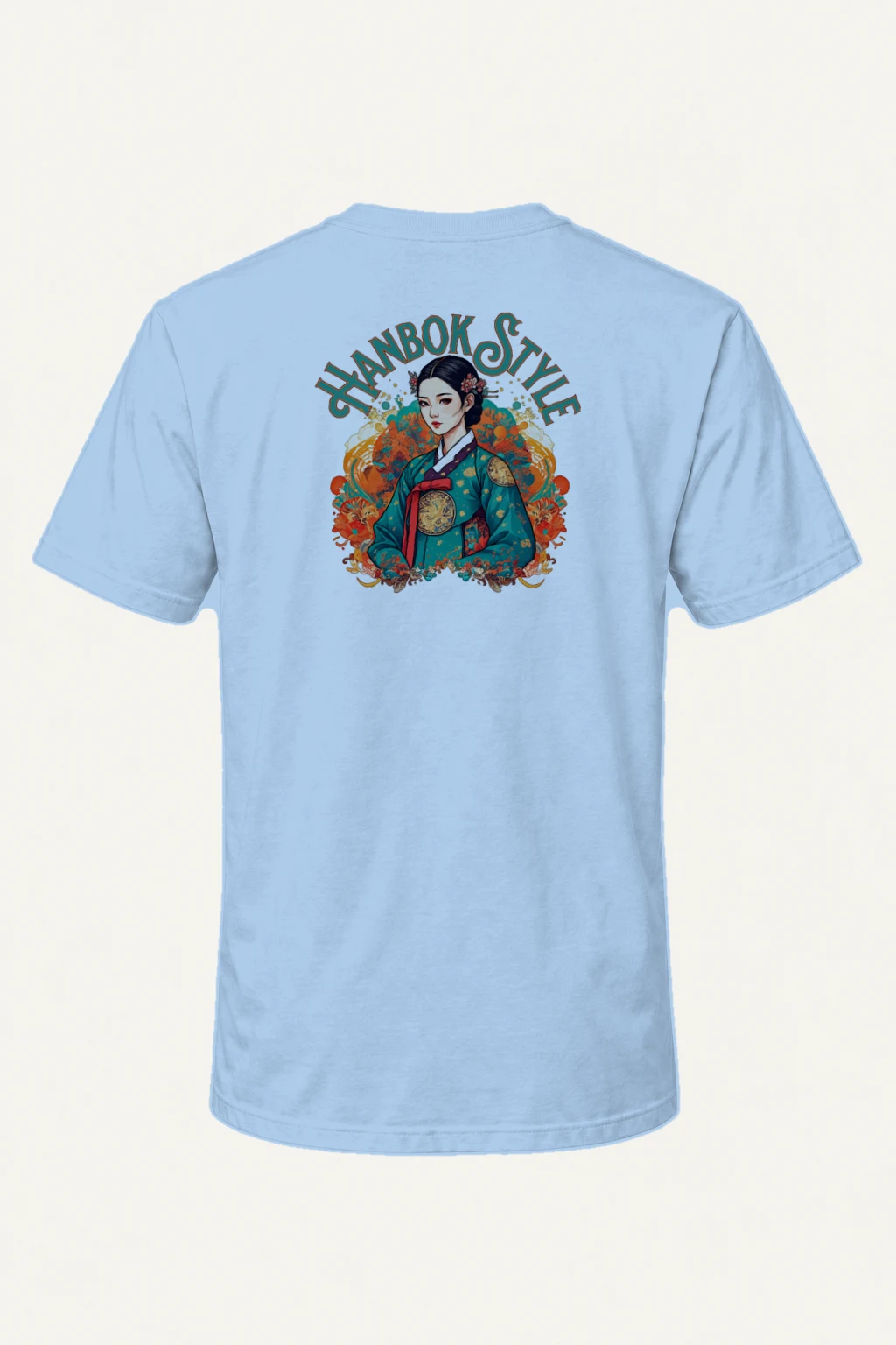 "Wildflower Heritage Muse" Heavyweight Unisex Crewneck T-shirt | Gildan 5000
