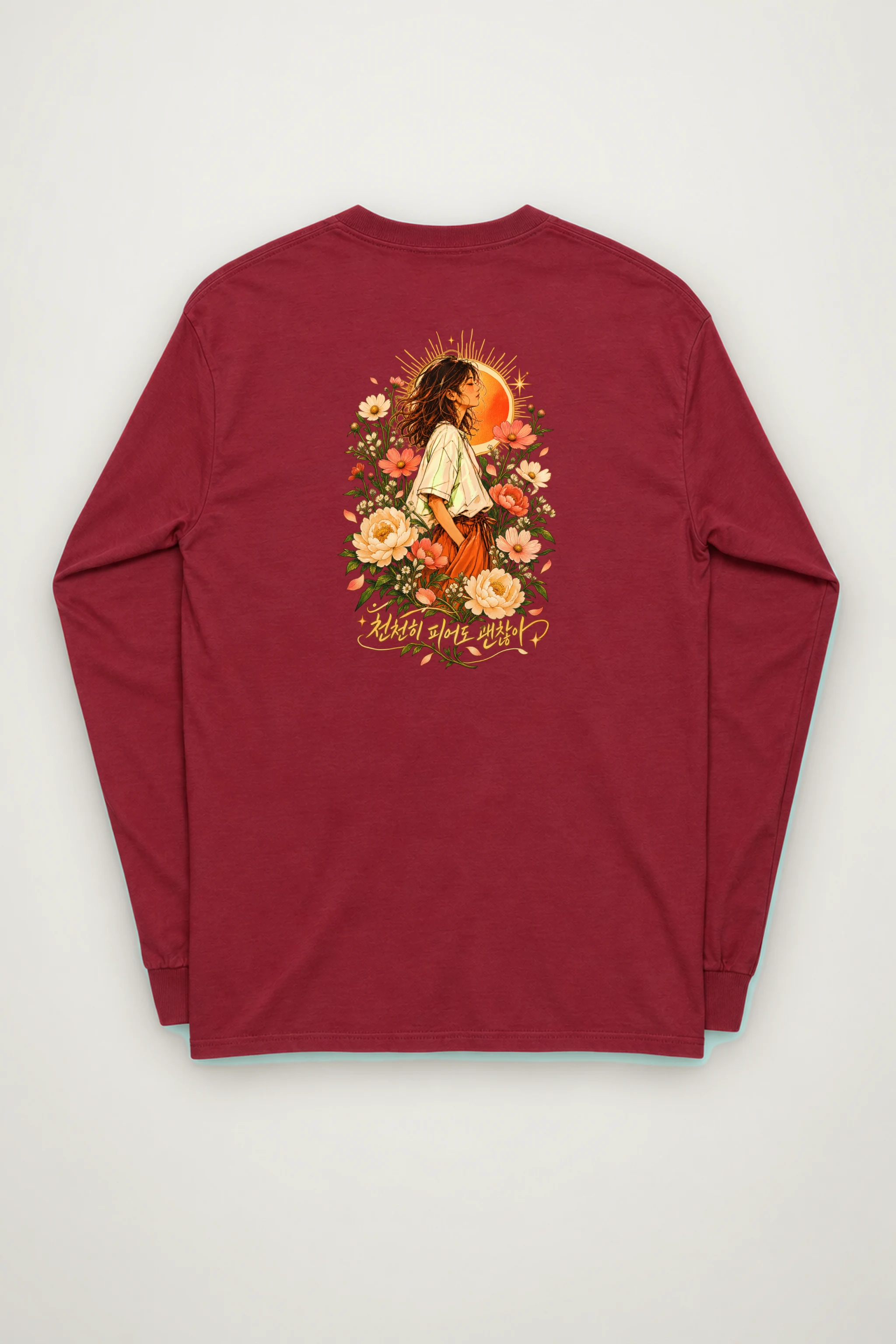 "Wildflower Reverie" Unisex Longsleeve T-shirt