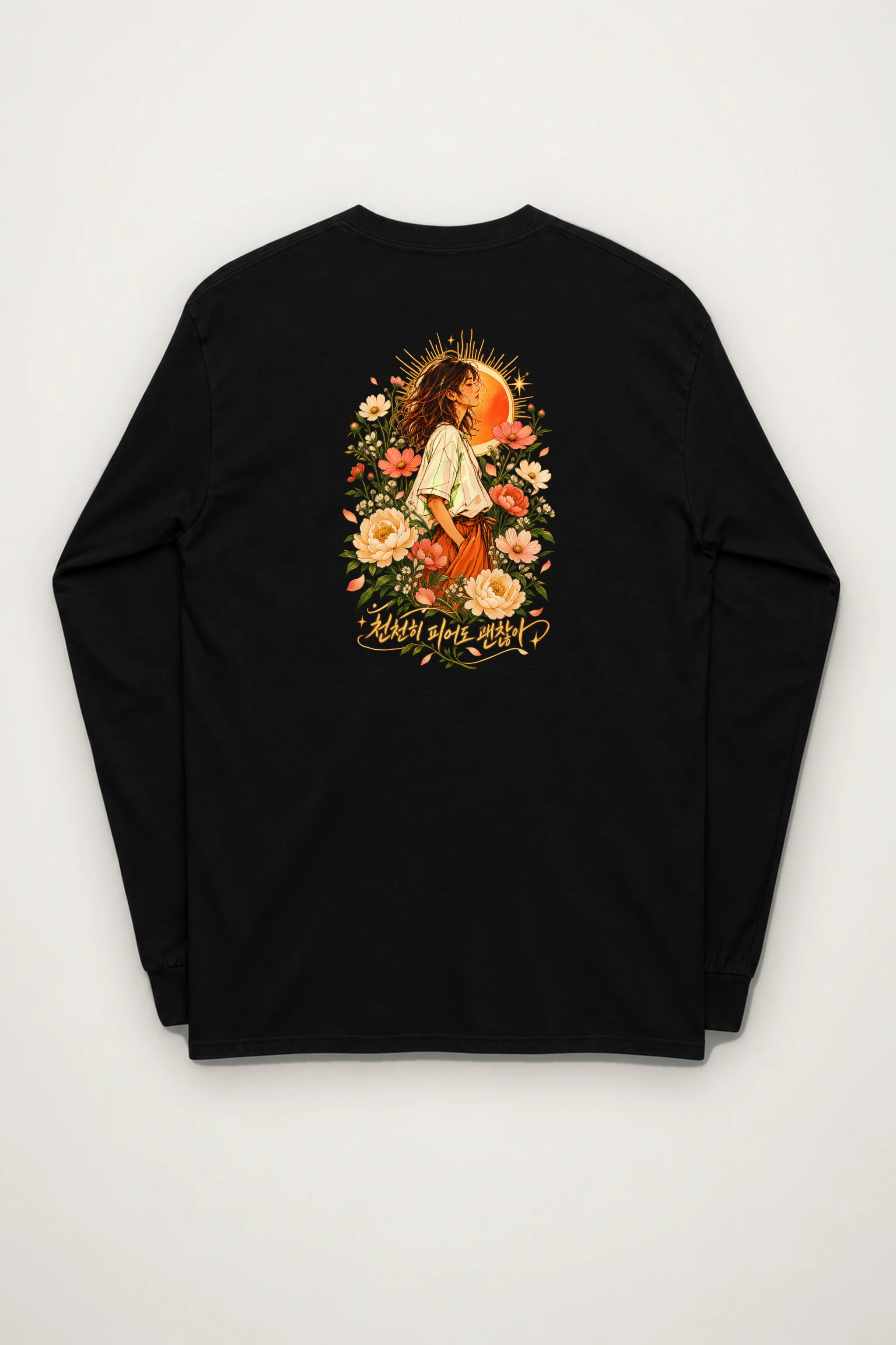"Wildflower Reverie" Unisex Longsleeve T-shirt