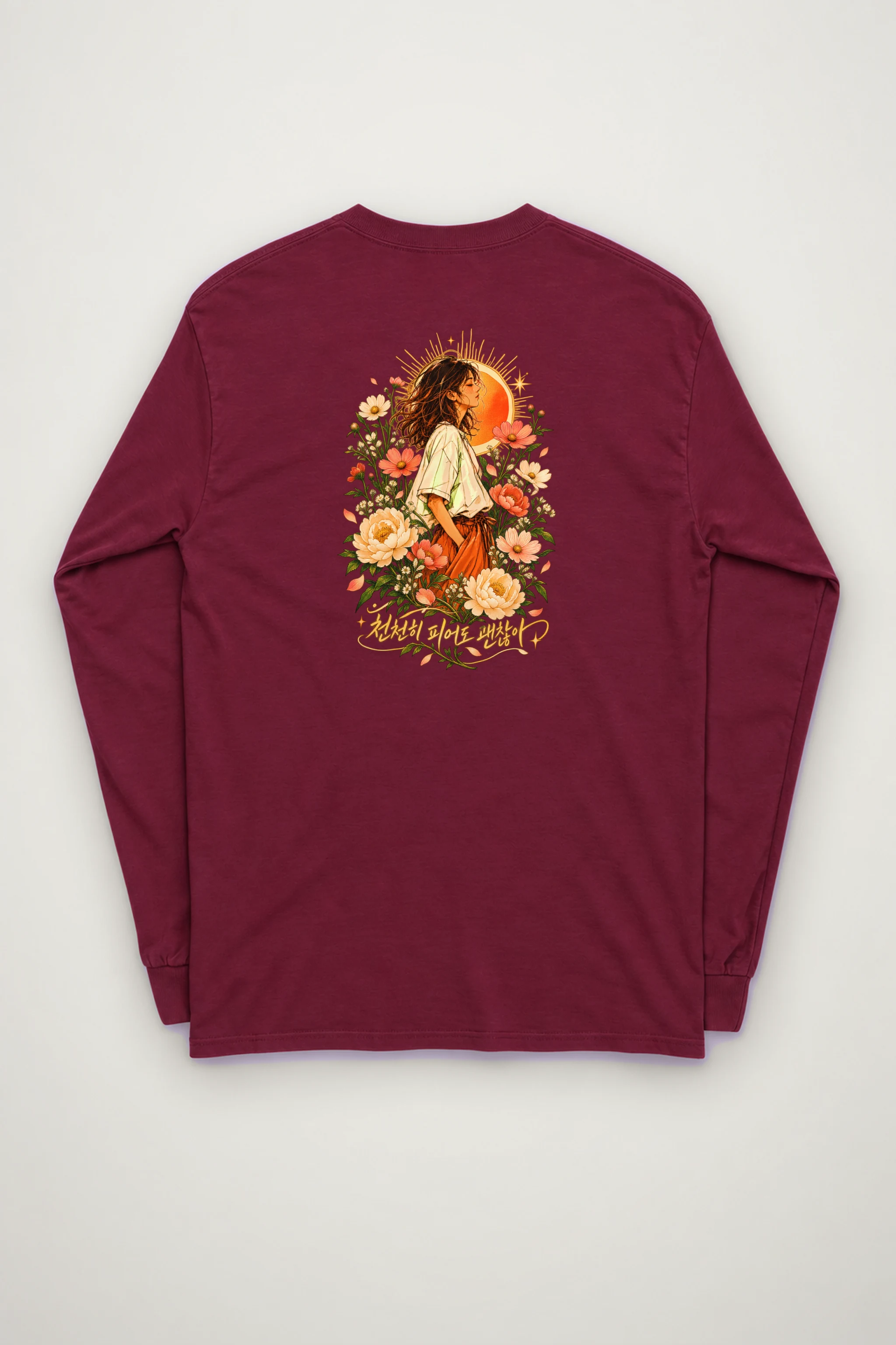"Wildflower Reverie" Unisex Longsleeve T-shirt