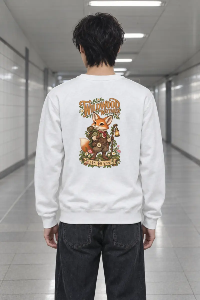 "Wildwood Wayfarer" Heavy Blend Unisex Crewneck Sweatshirt