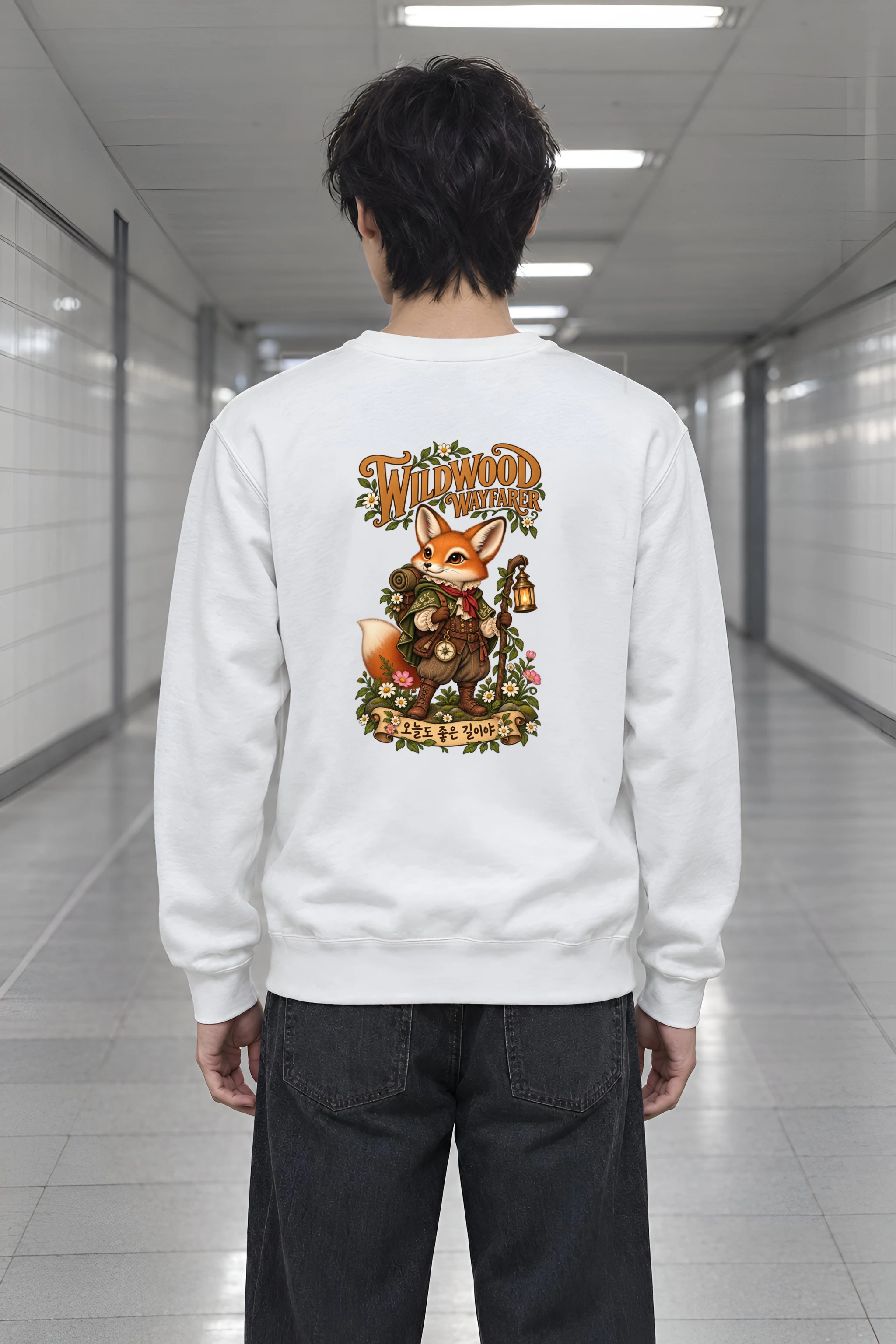 "Wildwood Wayfarer" Heavy Blend Unisex Crewneck Sweatshirt