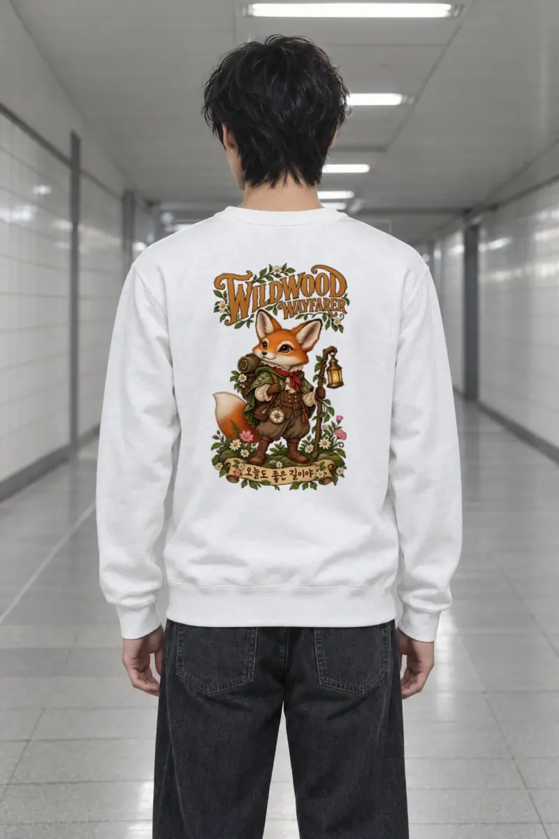 "Wildwood Wayfarer" Heavy Blend Unisex Crewneck Sweatshirt