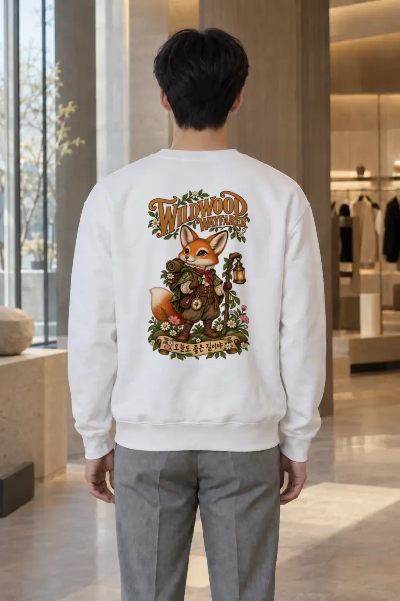 "Wildwood Wayfarer" Heavy Blend Unisex Crewneck Sweatshirt | Gildan 18000