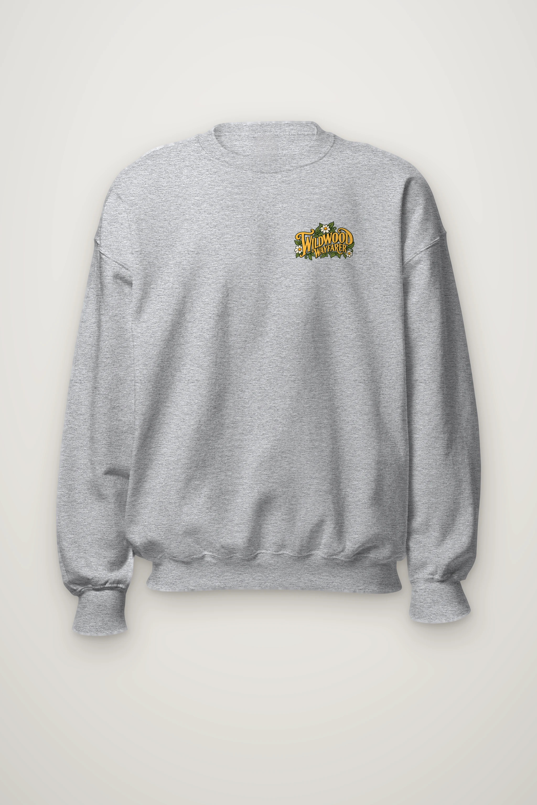 "Wildwood Wayfarer" Heavy Blend Unisex Crewneck Sweatshirt
