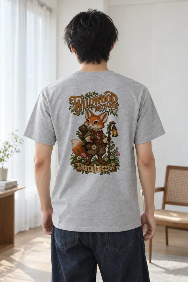 "Wildwood Wayfarer" Heavyweight Unisex Crewneck T-shirt