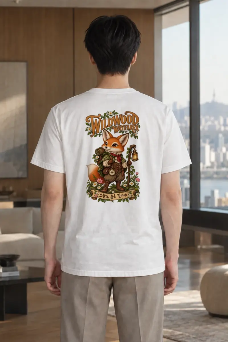 "Wildwood Wayfarer" Heavyweight Unisex Crewneck T-shirt | Gildan 5000