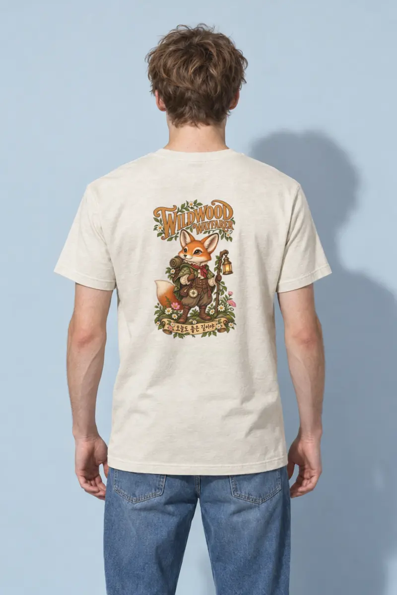 "Wildwood Wayfarer" Heavyweight Unisex Crewneck T-shirt