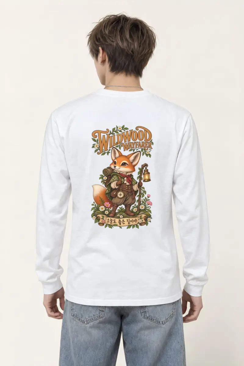 "Wildwood Wayfarer" Unisex Longsleeve T-shirt