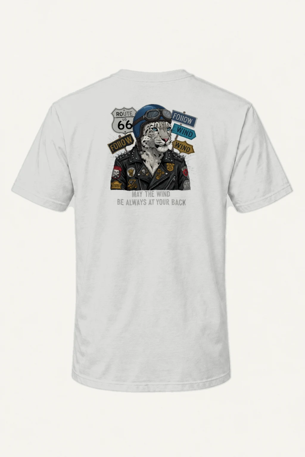"Wind At Your Back" Heavyweight Unisex Crewneck T-shirt | Gildan 5000
