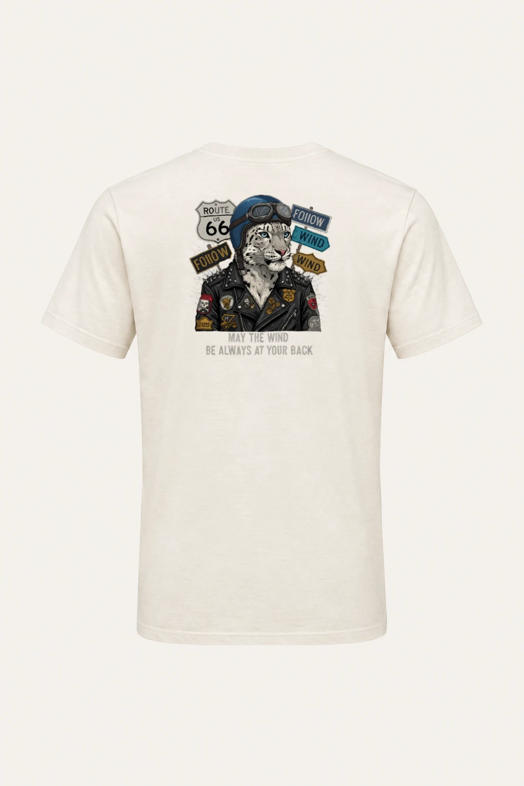 "Wind At Your Back" Heavyweight Unisex Crewneck T-shirt | Gildan 5000