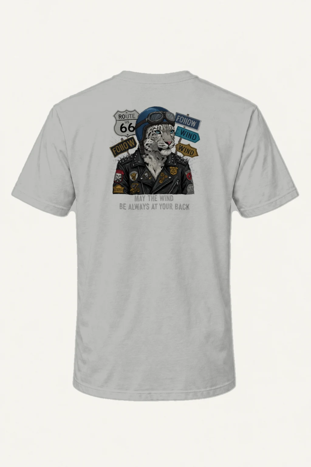 "Wind At Your Back" Heavyweight Unisex Crewneck T-shirt | Gildan 5000