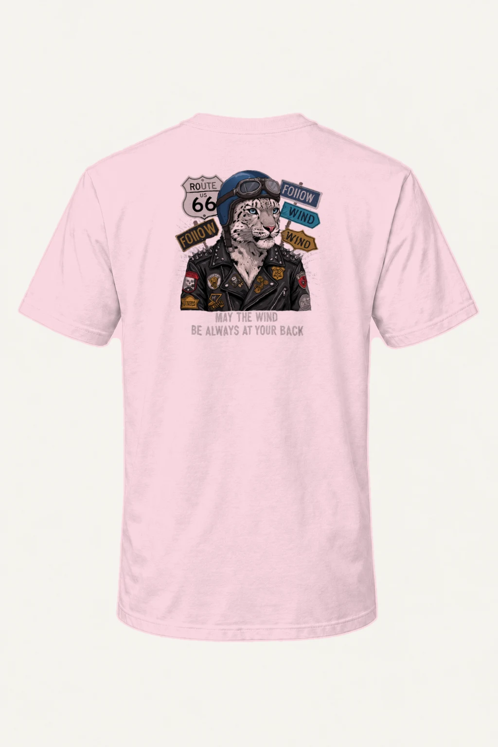 "Wind At Your Back" Heavyweight Unisex Crewneck T-shirt | Gildan 5000