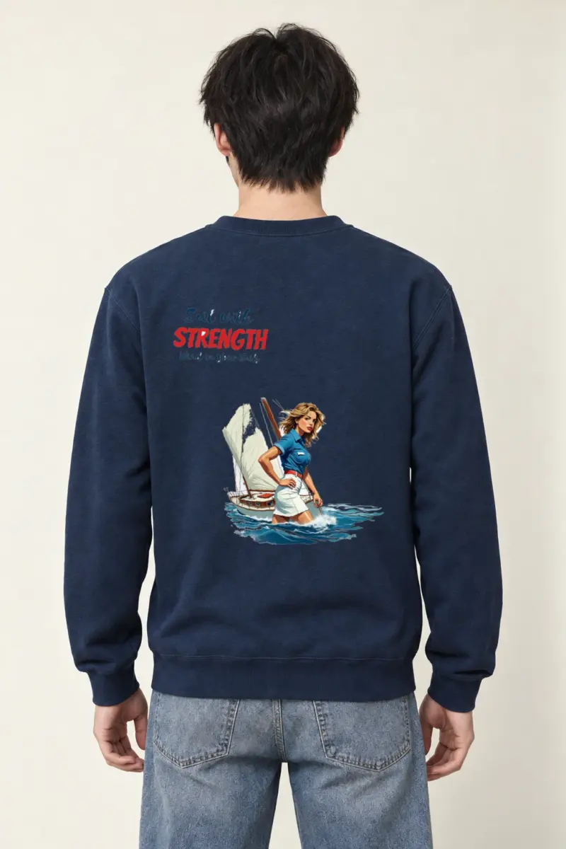 "Wind In Your Sails" Heavy Blend Unisex Crewneck Sweatshirt