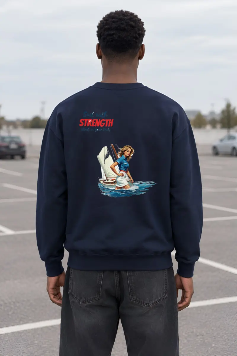 "Wind In Your Sails" Heavy Blend Unisex Crewneck Sweatshirt