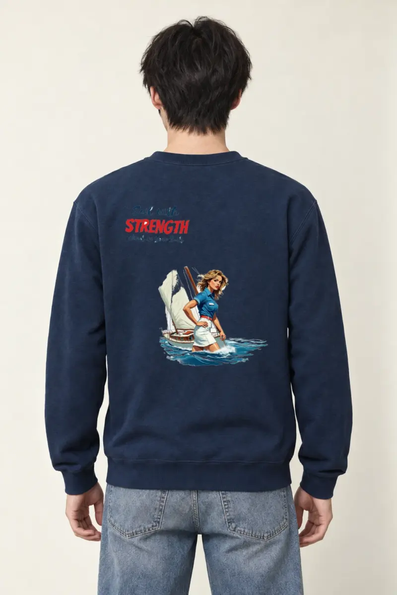"Wind In Your Sails" Heavy Blend Unisex Crewneck Sweatshirt
