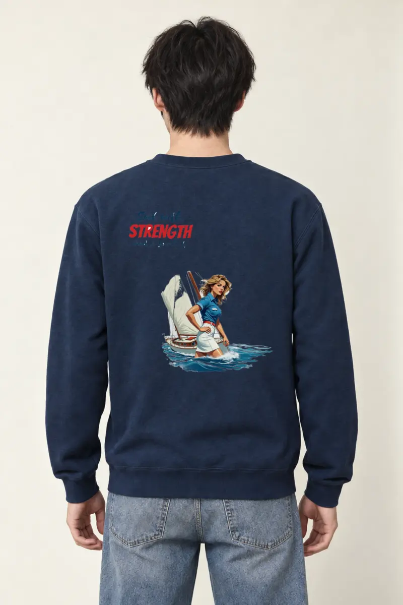 "Wind In Your Sails" Heavy Blend Unisex Crewneck Sweatshirt