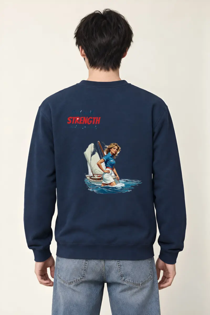 "Wind In Your Sails" Heavy Blend Unisex Crewneck Sweatshirt