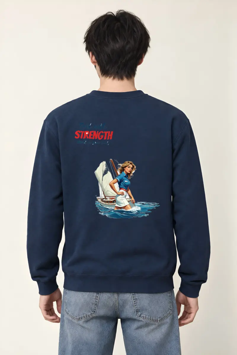 "Wind In Your Sails" Heavy Blend Unisex Crewneck Sweatshirt