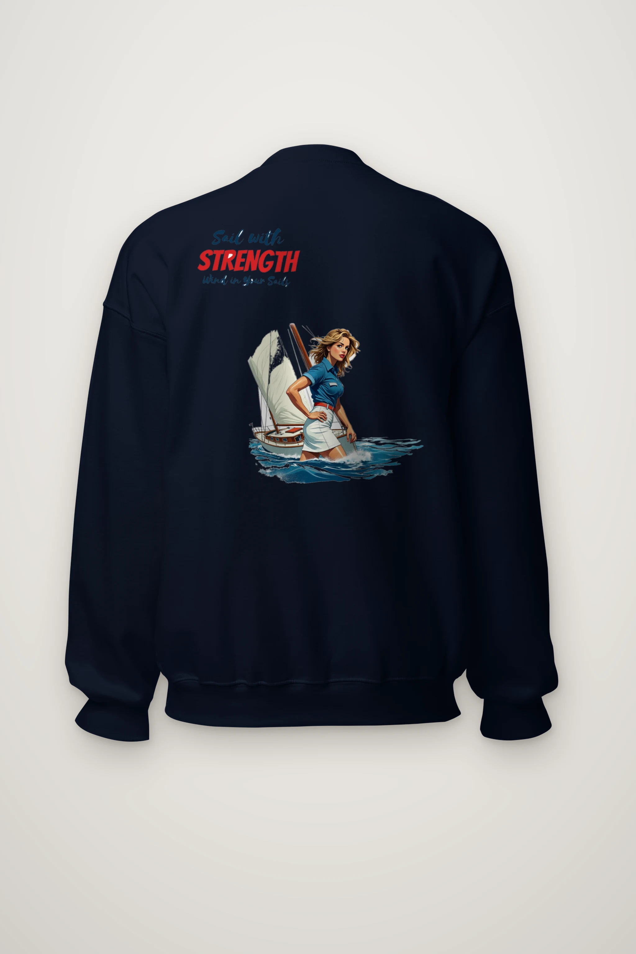 "Wind In Your Sails" Heavy Blend Unisex Crewneck Sweatshirt