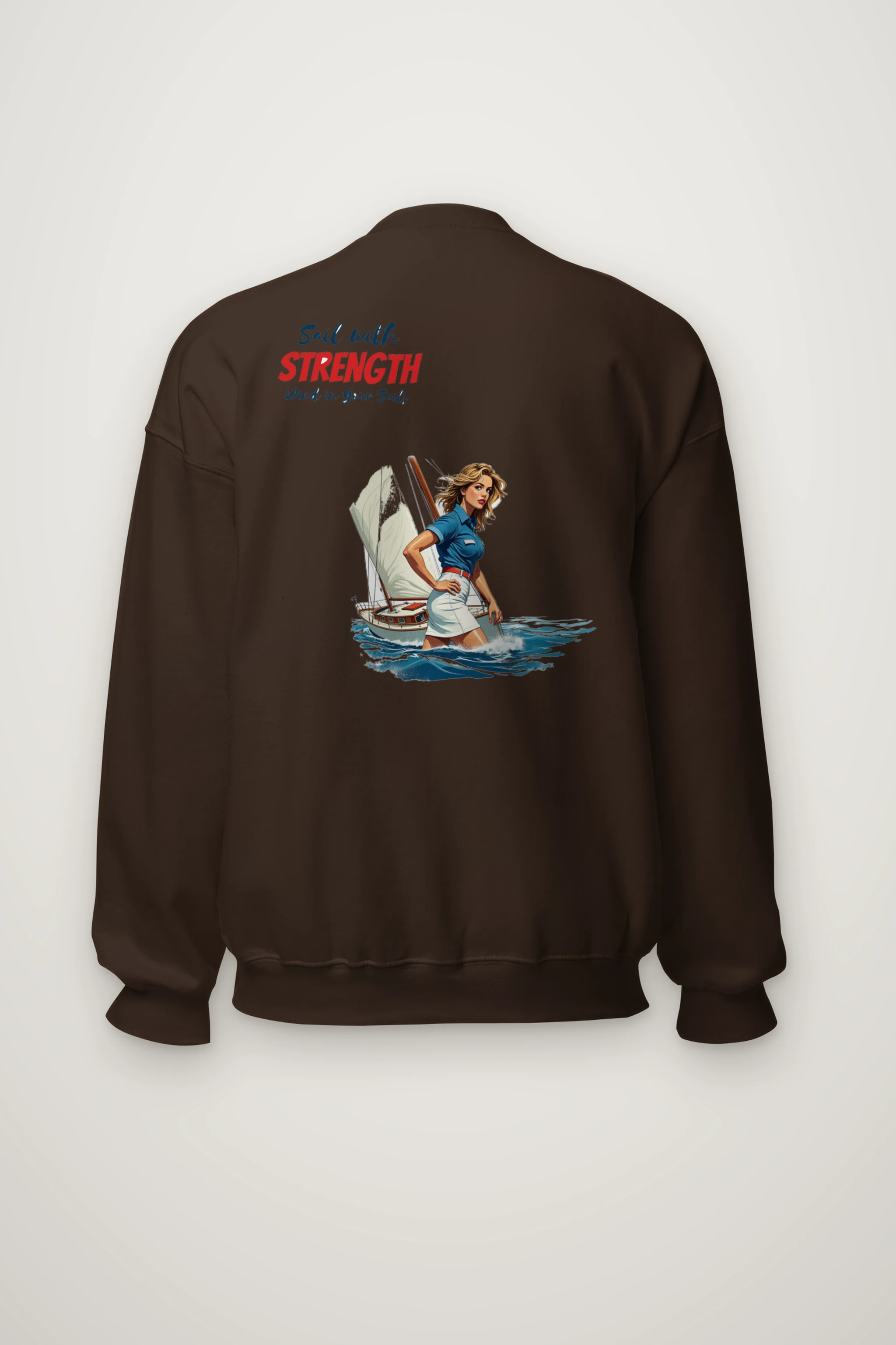 "Wind In Your Sails" Heavy Blend Unisex Crewneck Sweatshirt