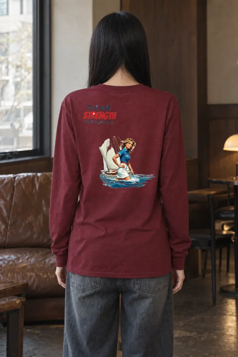 "Wind In Your Sails" Unisex Longsleeve T-shirt | Gildan 2400