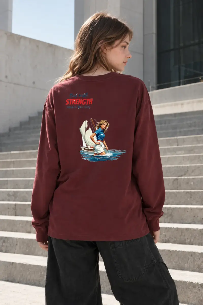 "Wind In Your Sails" Unisex Longsleeve T-shirt | Gildan 2400