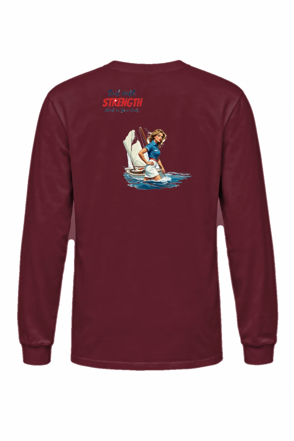 "Wind In Your Sails" Unisex Longsleeve T-shirt | Gildan 2400