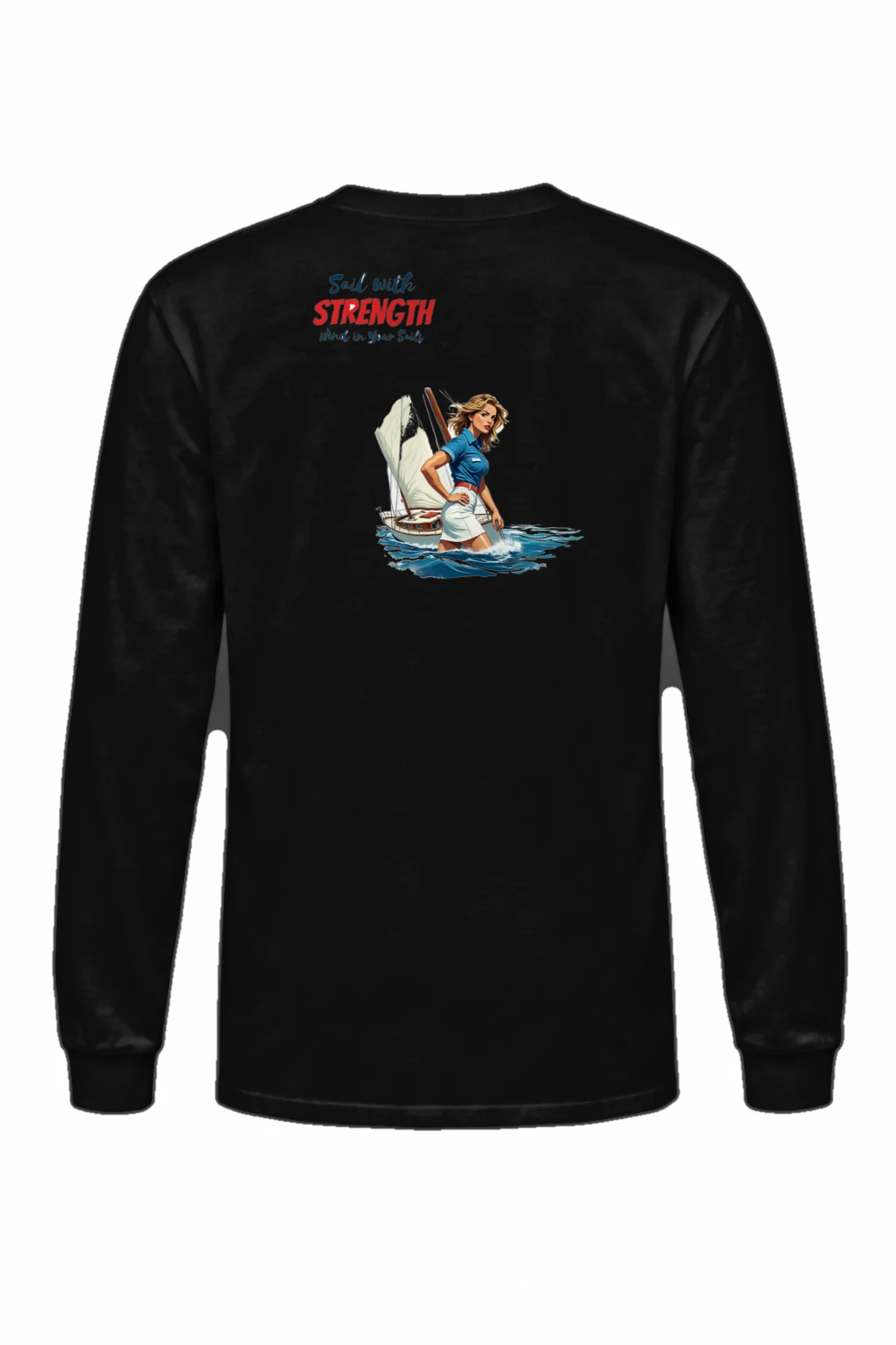"Wind In Your Sails" Unisex Longsleeve T-shirt | Gildan 2400