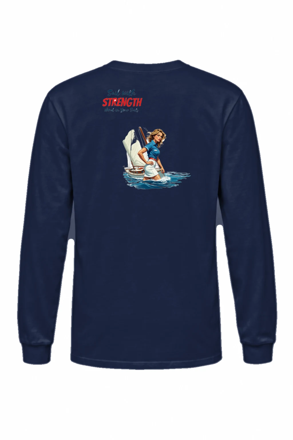 "Wind In Your Sails" Unisex Longsleeve T-shirt | Gildan 2400