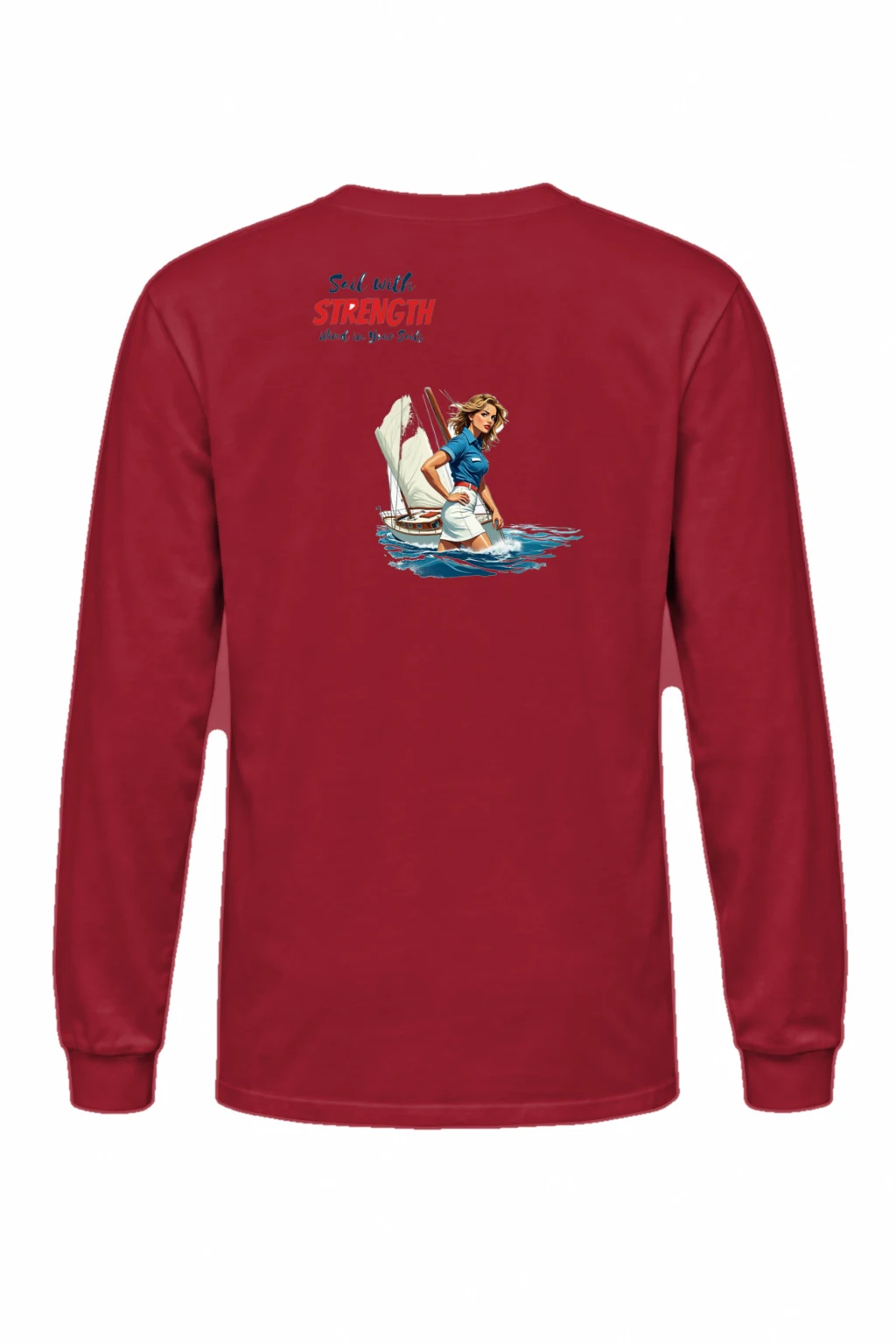 "Wind In Your Sails" Unisex Longsleeve T-shirt | Gildan 2400