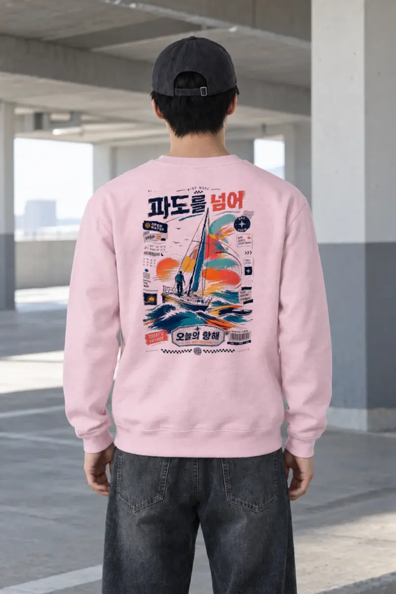 "Wind Mode" Heavy Blend Unisex Crewneck Sweatshirt
