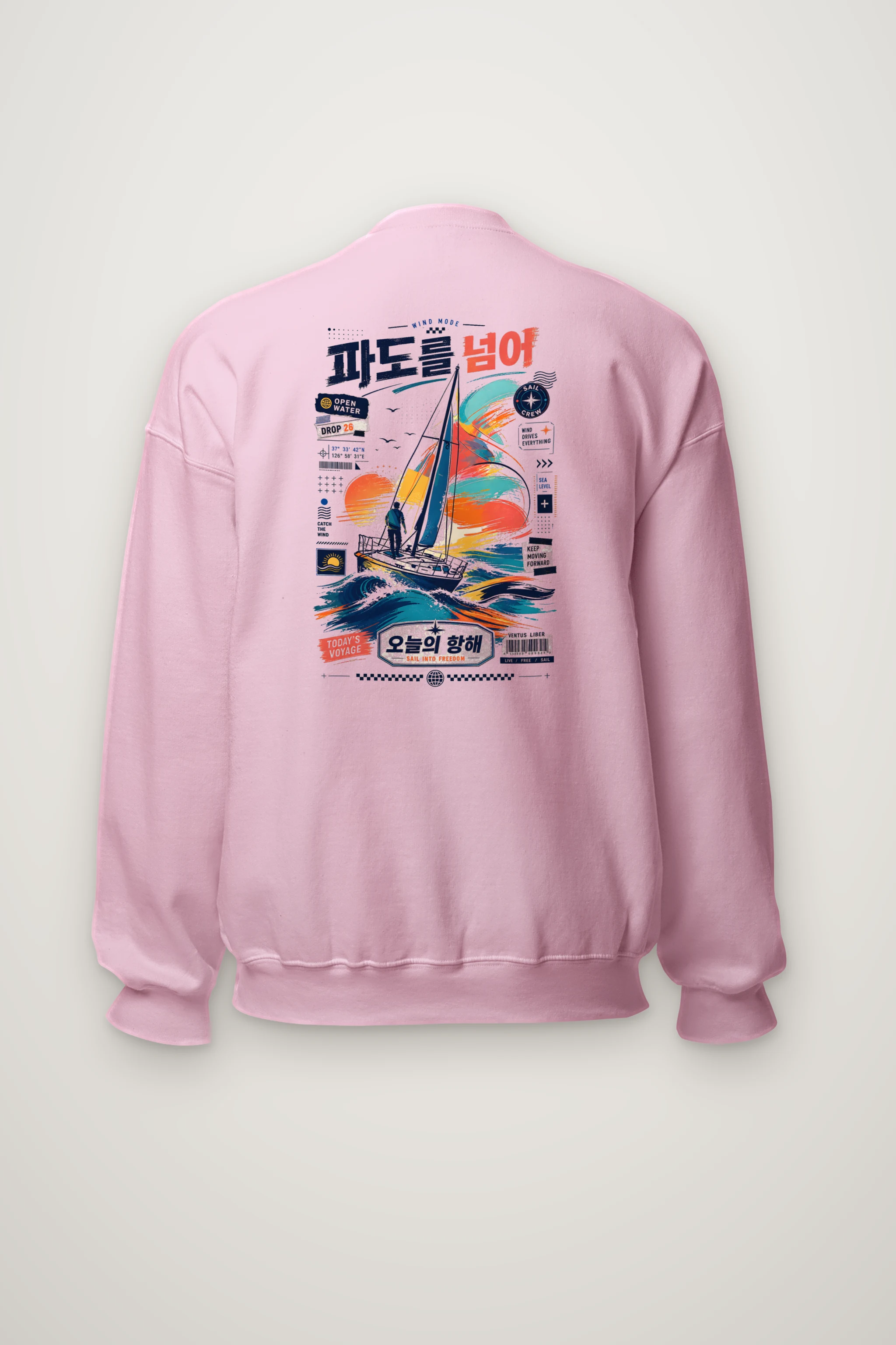"Wind Mode" Heavy Blend Unisex Crewneck Sweatshirt