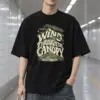 "Wind Through the Canopy" Men's Oversized Heavyweight Crewneck T-Shirt