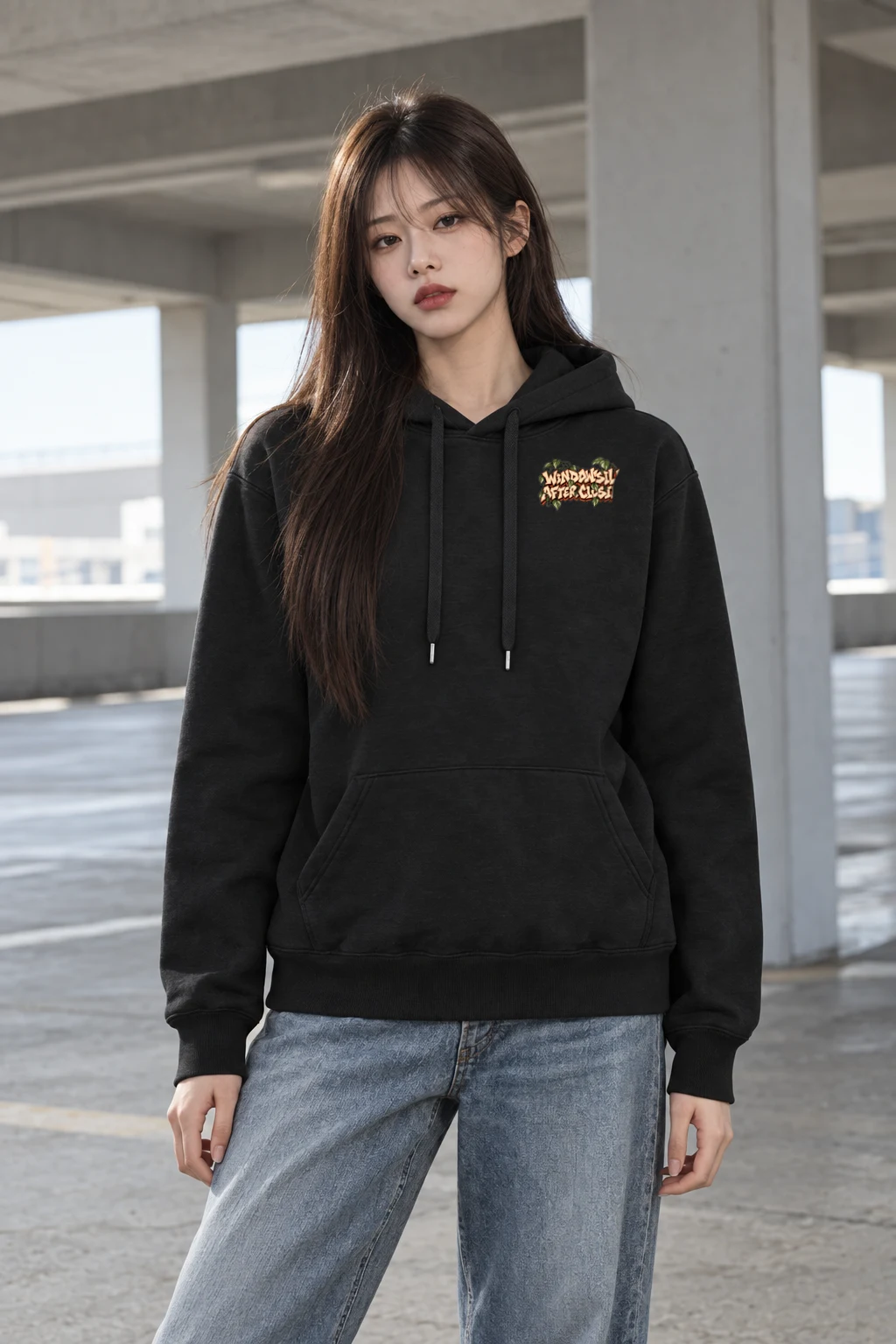 "Windowsill After Closing" Heavy Blend Unisex Pullover Hoodie