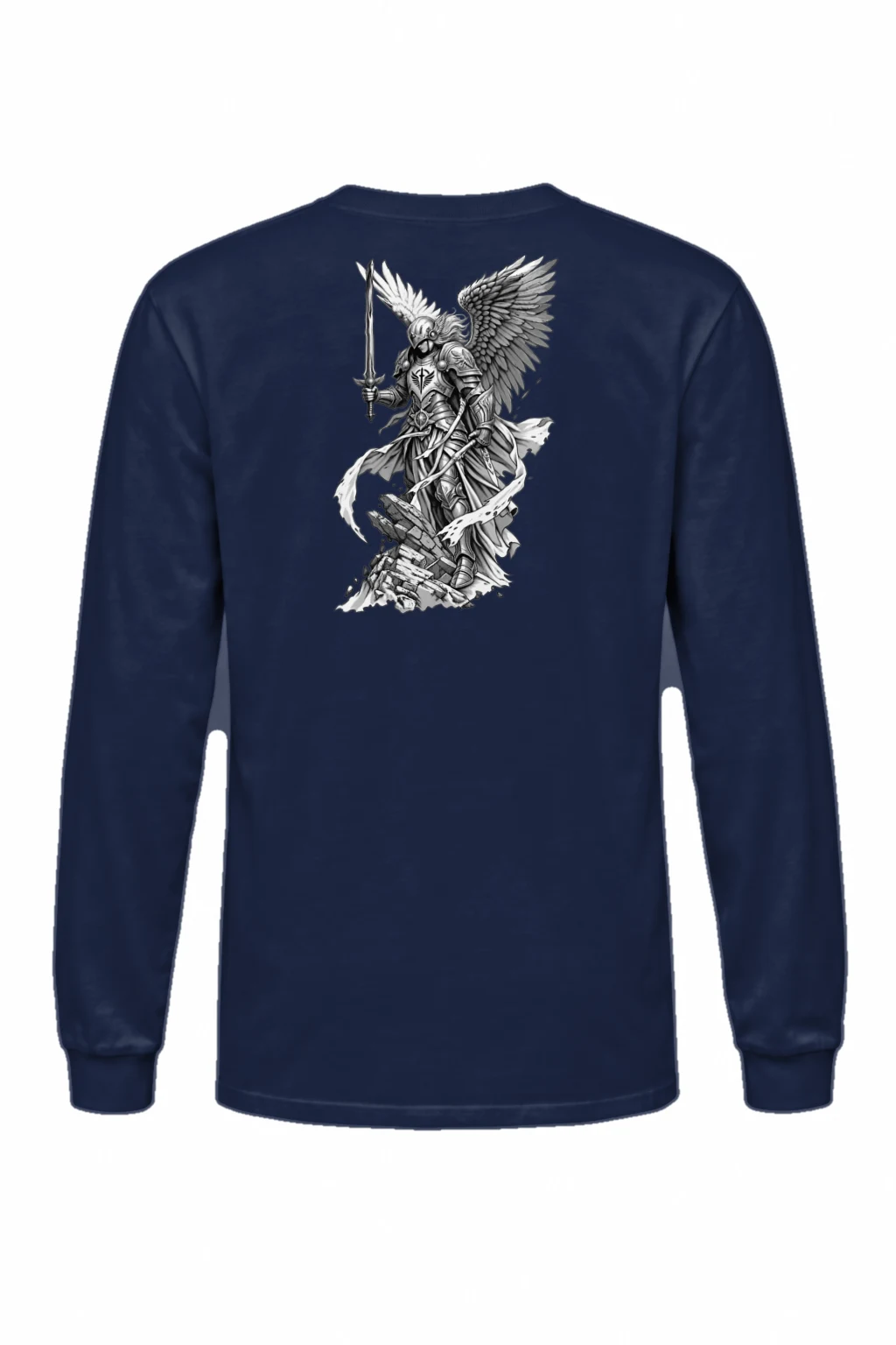 "Winged Angel Warrior" Unisex Longsleeve T-shirt | Gildan 2400