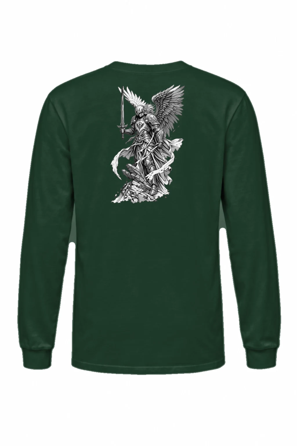 "Winged Angel Warrior" Unisex Longsleeve T-shirt | Gildan 2400