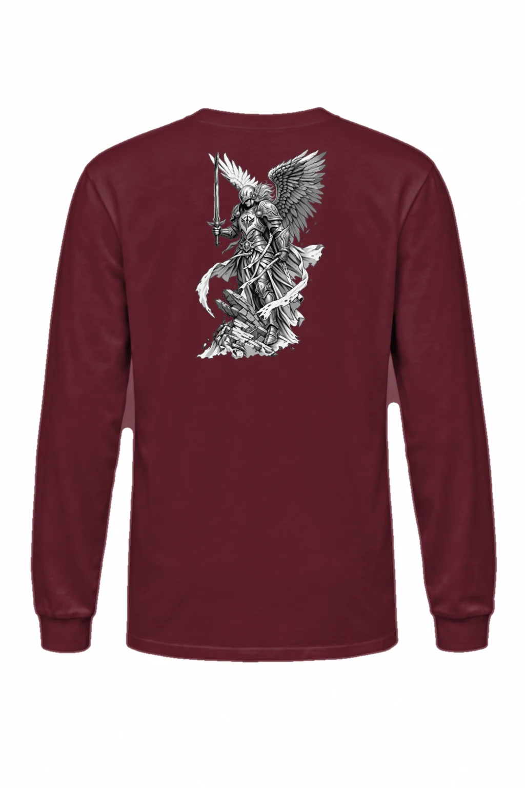 "Winged Angel Warrior" Unisex Longsleeve T-shirt | Gildan 2400