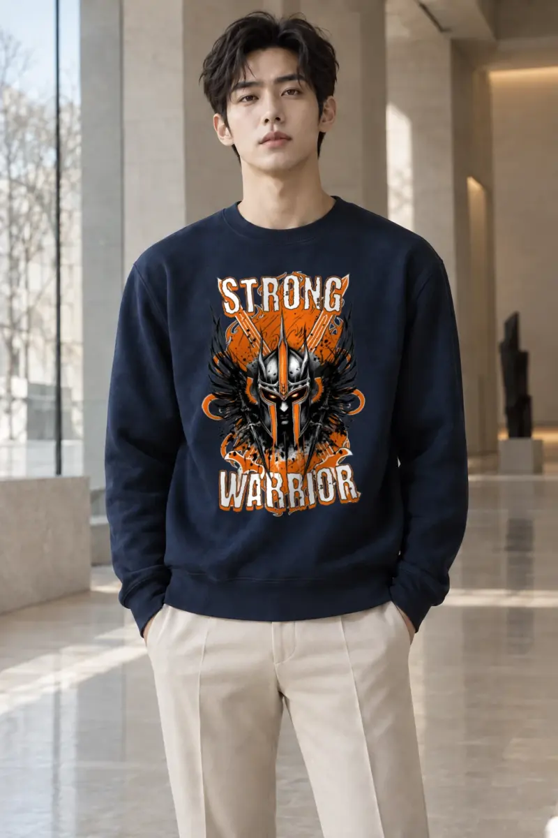 "Winged Arsenal" Heavy Blend Unisex Crewneck Sweatshirt | Gildan 18000