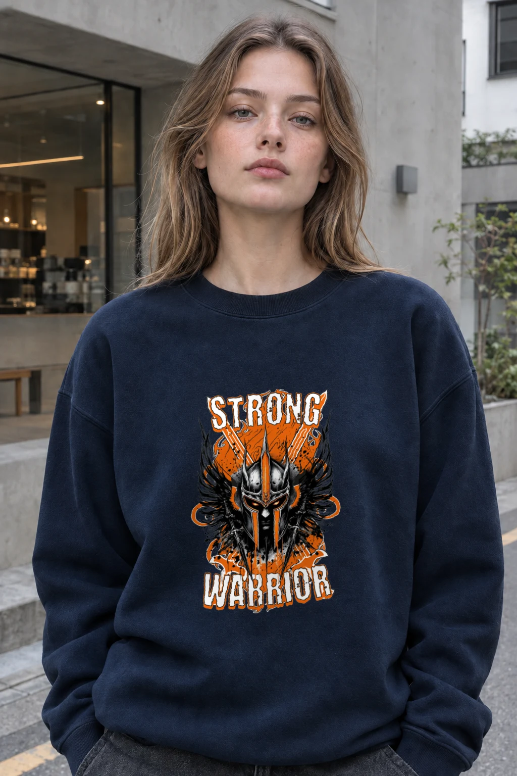 "Winged Arsenal" Heavy Blend Unisex Crewneck Sweatshirt | Gildan 18000
