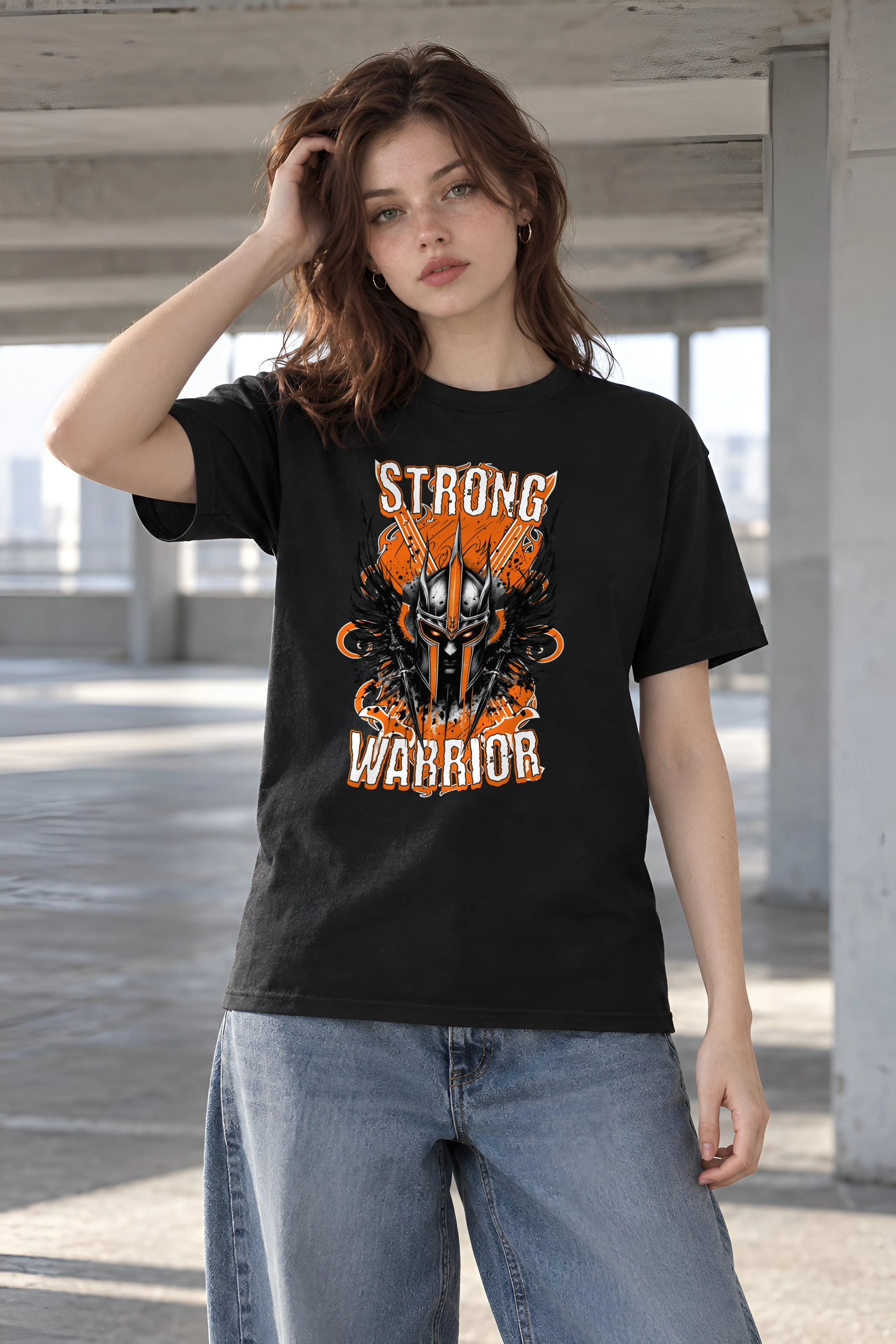 "Winged Arsenal" Heavyweight Unisex Crewneck T-shirt