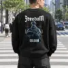 "Winged Freedom" Heavy Blend Unisex Crewneck Sweatshirt | Gildan 18000