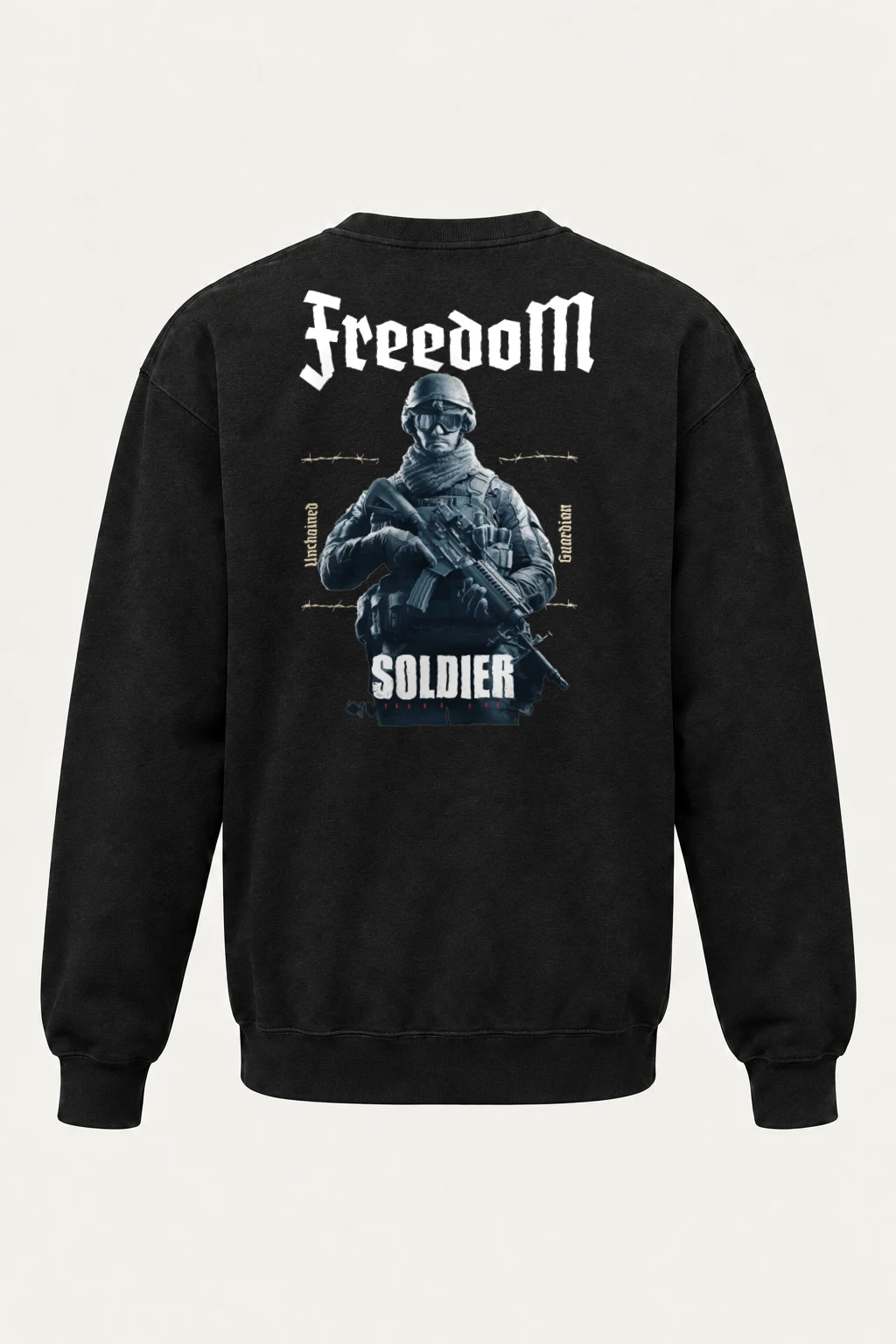 "Winged Freedom" Heavy Blend Unisex Crewneck Sweatshirt | Gildan 18000