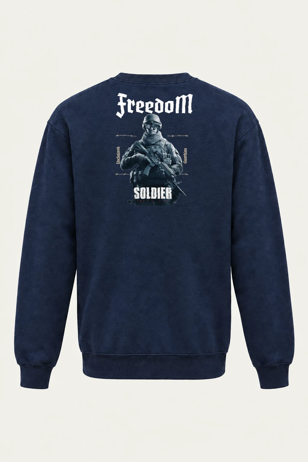 "Winged Freedom" Heavy Blend Unisex Crewneck Sweatshirt | Gildan 18000