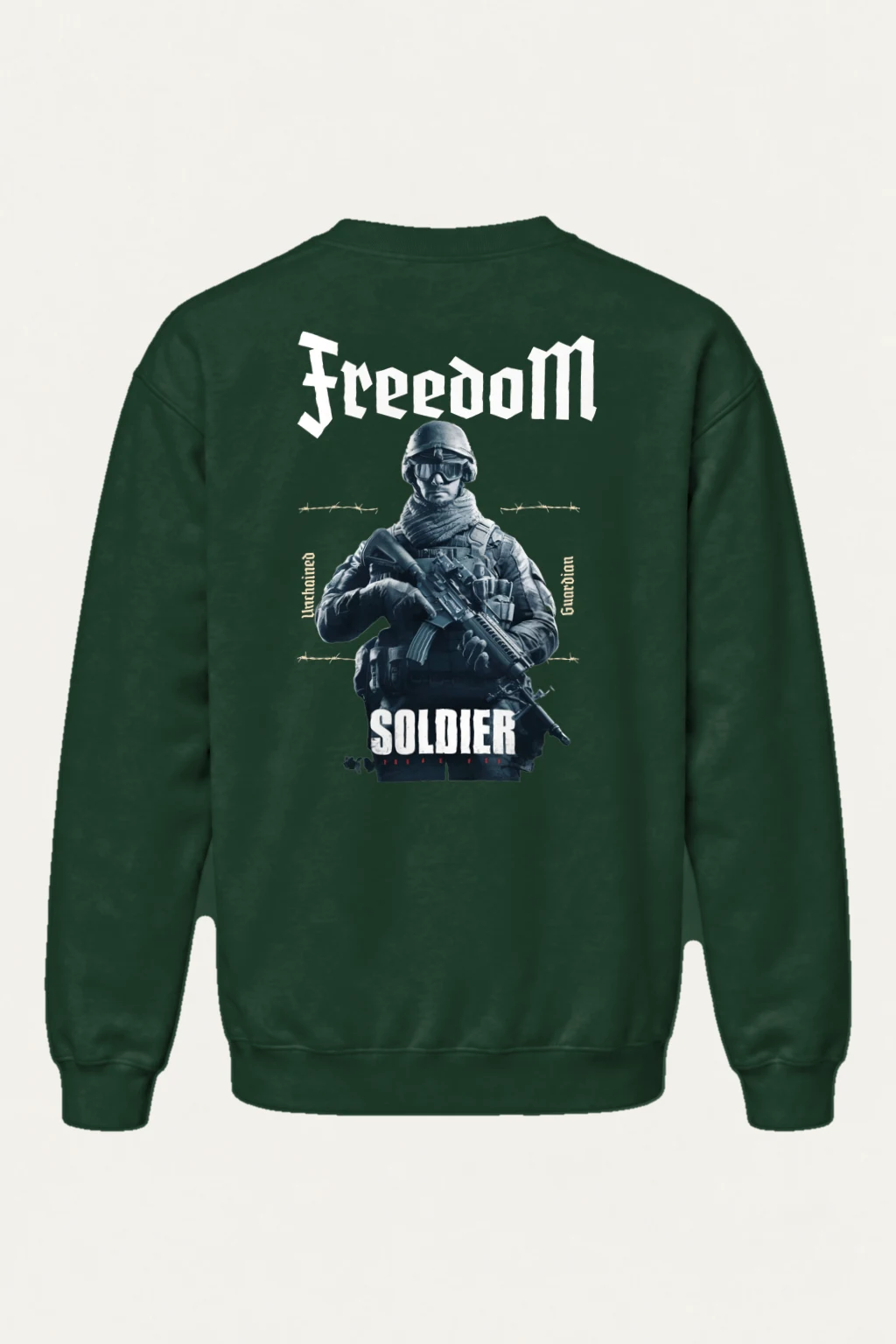 "Winged Freedom" Heavy Blend Unisex Crewneck Sweatshirt | Gildan 18000