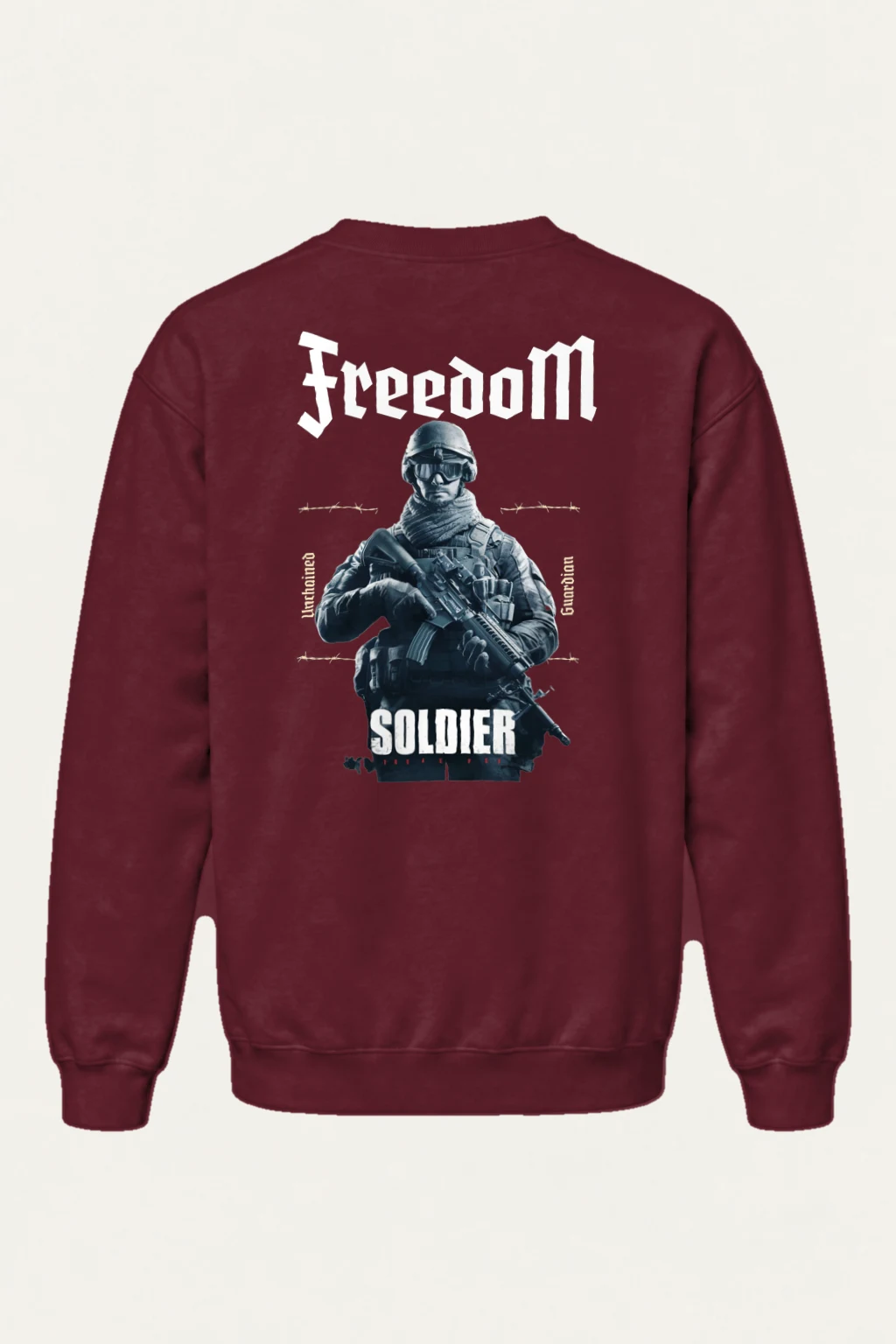 "Winged Freedom" Heavy Blend Unisex Crewneck Sweatshirt | Gildan 18000