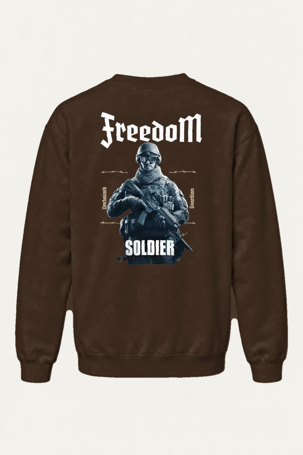 "Winged Freedom" Heavy Blend Unisex Crewneck Sweatshirt | Gildan 18000