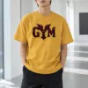 "Winged Gym Gothic" Heavyweight Unisex Crewneck T-shirt | Gildan 5000