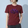"Winged Gym Gothic" Heavyweight Unisex Crewneck T-shirt